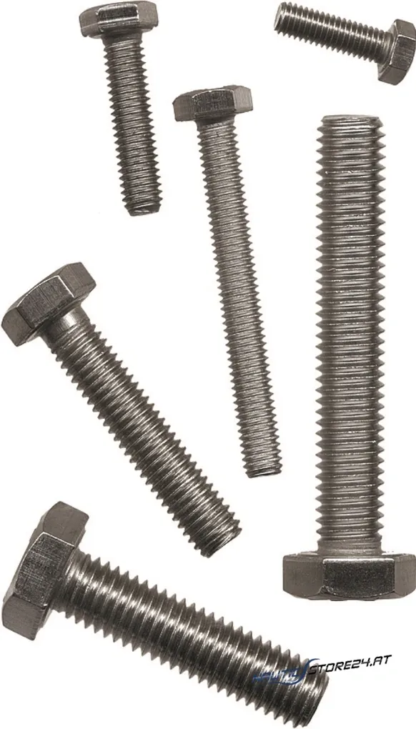 Niroschrauben Sechskantkopf | Abmessung: M4x10mm