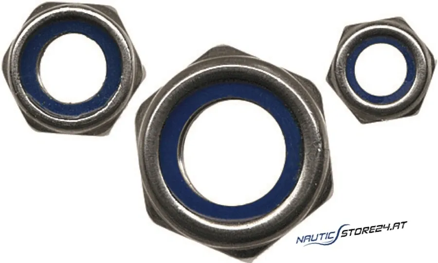 Nirostoppmutter DIN 985 | Gewinde-Ø: M4