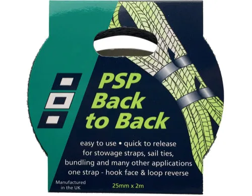 PSP Klettband selbstklebend | Farbe: schwarz