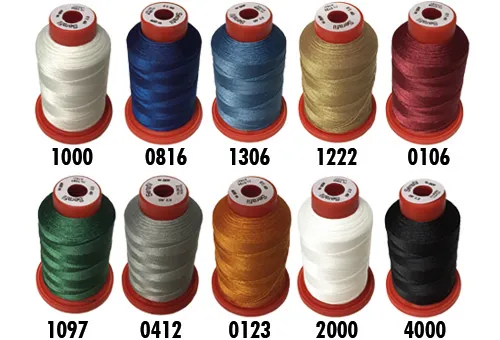Nähfaden - 100 % Polyester | Farbe: Wählbar lt. Beschreibung