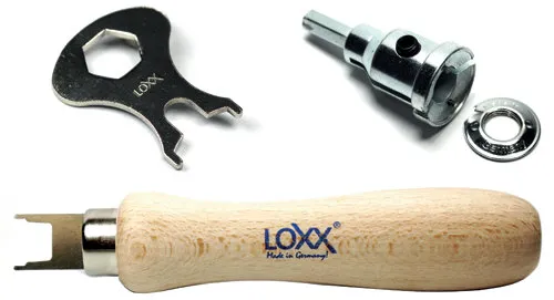 LOXX Werkzeug LOXX - Schlüssel klein - Stahl vernickelt
