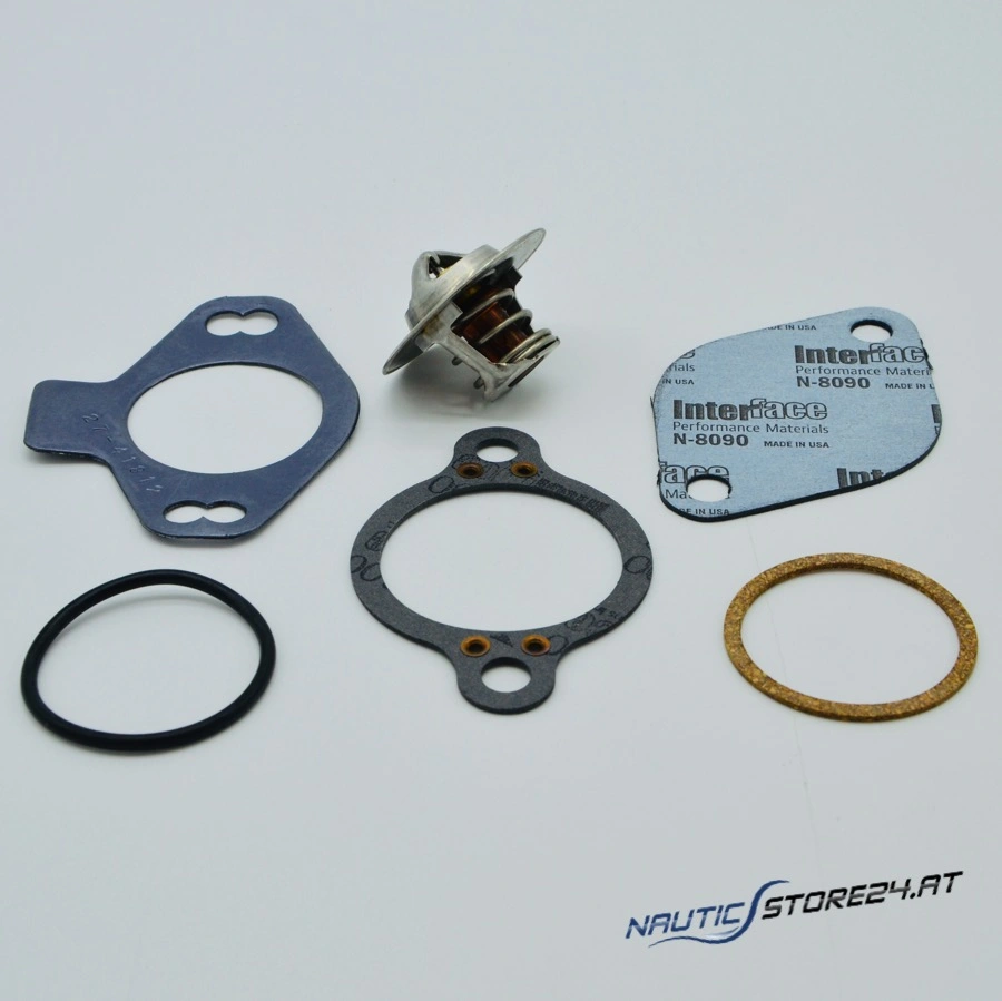 Mercury/Quicksilver Thermostatsatz 140 Grad Fahrenheit für Mercruiser V6/V8 (807252Q4)
