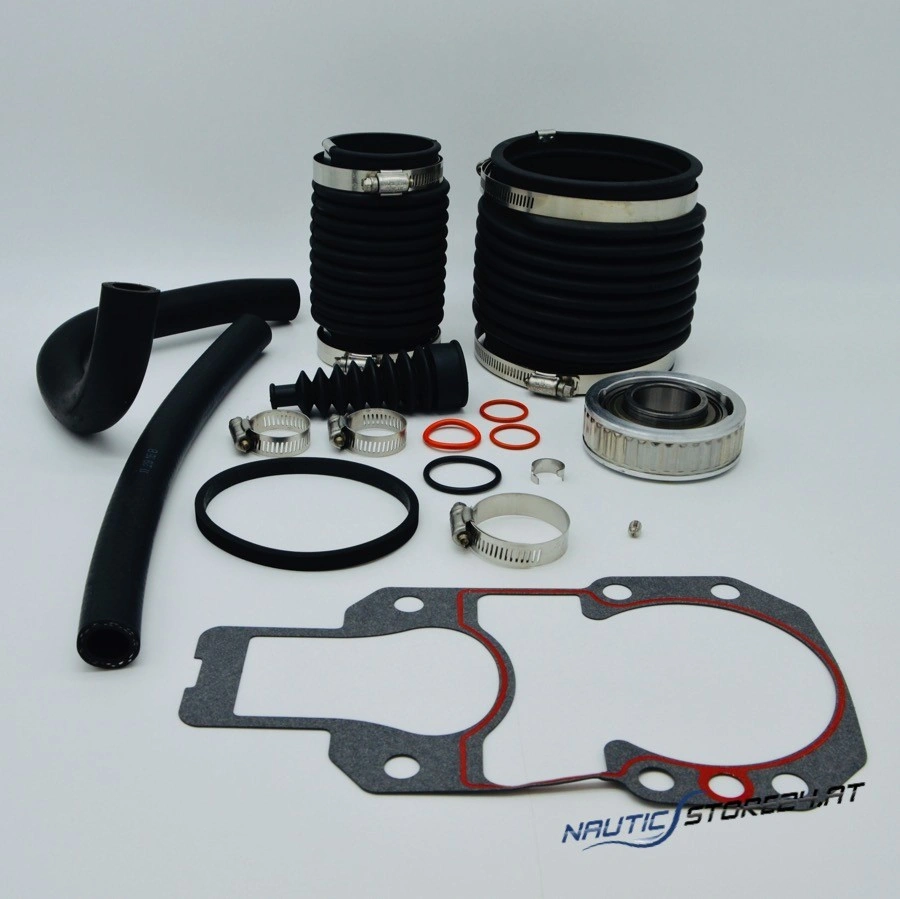 Mercury/Quicksilver Transom Reparatursatz Repkit Faltenbalgsatz mit Gimballager für Mercruiser Z-Antriebe R/MR/Alpha One (30-803097T1)
