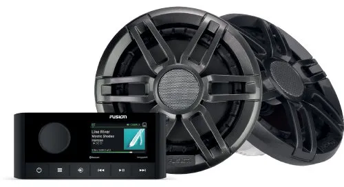 Fusion Marine Radio RA210 Set Sport Radio RA 210 + XS-F65SPG  Lautsprecher
