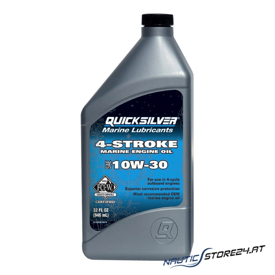 Mercury( 8M0206950) /Quicksilver Motoröl 10W-30 4-Takt 1L (92-8M0086220)