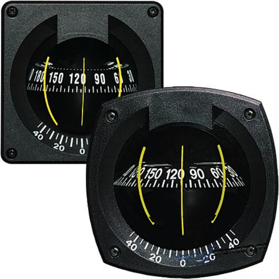 Silva Kompass Mod. 100/125 BH schwarz | Ausführung: Kompass, Rosen-Ø 100mm, schwarz