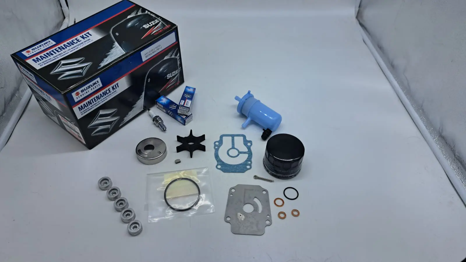Suzuki Marine Wartungsset für DF25A/DF30A Baujahr 15 und Älter (17400-94824-000)