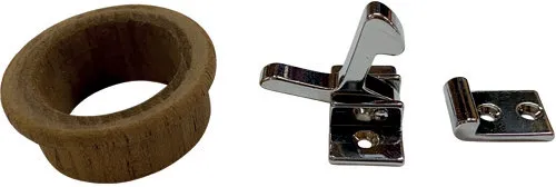 Türverschluss mit Teakring