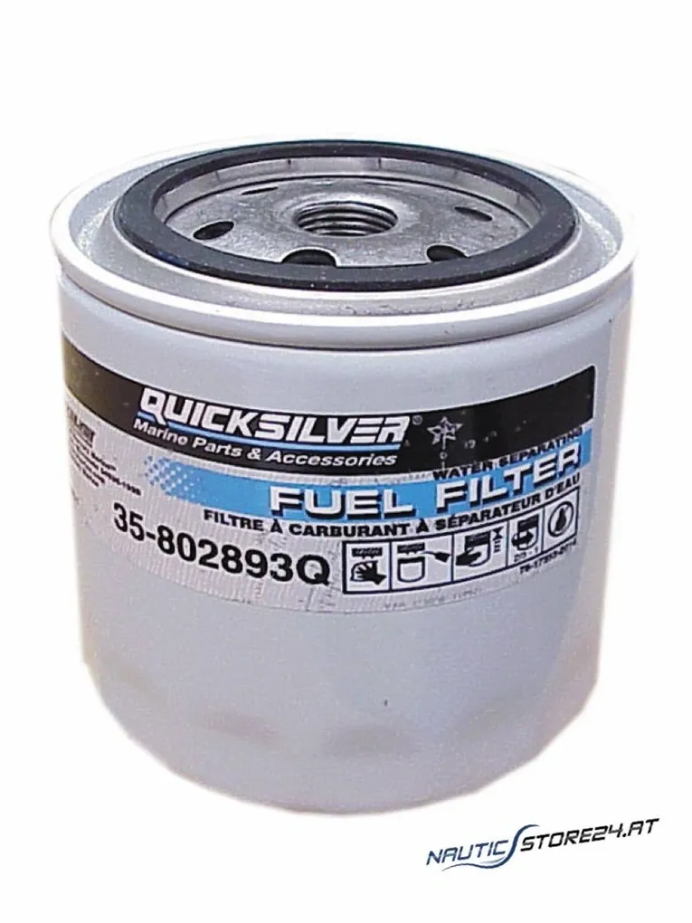 Mercury/Quicksilver Kraftstofffilter Benzin (35-802893T)Ersetzt : 35-802893Q01
