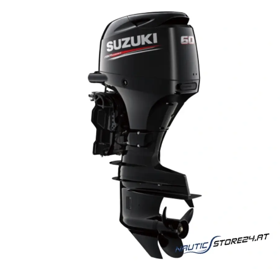 Suzuki DF60AVTL (60 PS / 44,1 KW) Außenbordmotor | Ausführung: L-Langschaft Fernsteuerung  Elektrostart  Power  Trimm / Tilt Schwerlastgetriebe